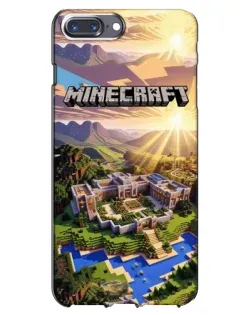 Чехол для iPhone 7 Plus с картинкой «Minecraft панорама» Чехол для iPhone 7 Plus с картинкой «Minecraft панорама»