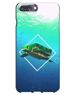 Чехол для iPhone 7 Plus с картинкой «Черепаха Minecraft» Чехол для iPhone 7 Plus с картинкой «Черепаха Minecraft»