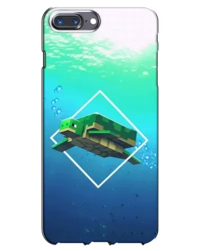 Чехол для iPhone 7 Plus с картинкой «Черепаха Minecraft» Чехол для iPhone 7 Plus с картинкой «Черепаха Minecraft»