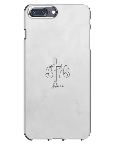 Чохол для iPhone 7 Plus з картинкою «Івана 3:16 Хрест» Чохол для iPhone 7 Plus з картинкою «Івана 3:16 Хрест»