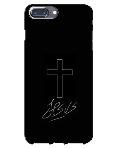 Чехол для iPhone 7 Plus с картинкой «Графический крест Jesus» Чехол для iPhone 7 Plus с картинкой «Графический крест Jesus»