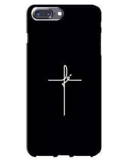 Чехол для iPhone 7 Plus с картинкой «Тонкий крест»