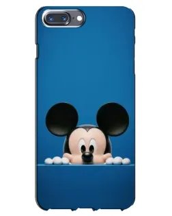 Чехол для iPhone 7 Plus с картинкой «Микки выглядывает»