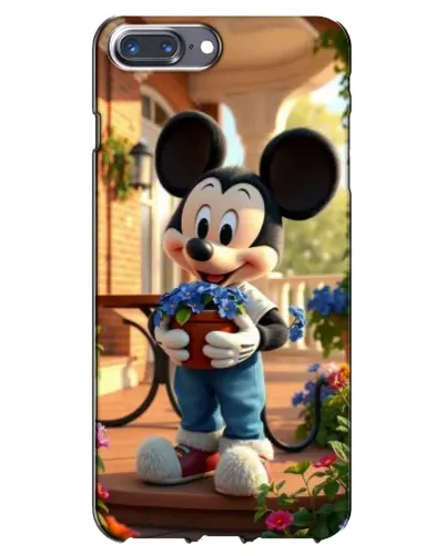 Чехол для iPhone 7 Plus с картинкой «Микки садовод»