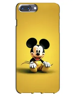 Чехол для iPhone 7 Plus с картинкой «Микки на желтом»