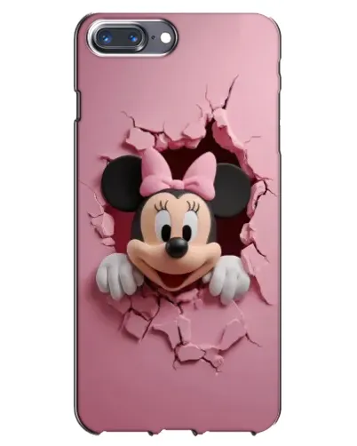 Чехол для iPhone 7 Plus с картинкой «Минни сквозь стену»