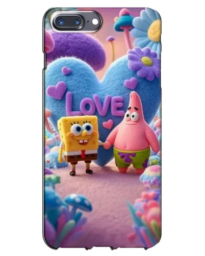 Чехол для iPhone 7 Plus с картинкой «Губка Боб Патрик»