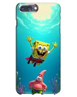 Чехол для iPhone 7 Plus с картинкой «Спанч Боб под водой» Чехол для iPhone 7 Plus с картинкой «Спанч Боб под водой»