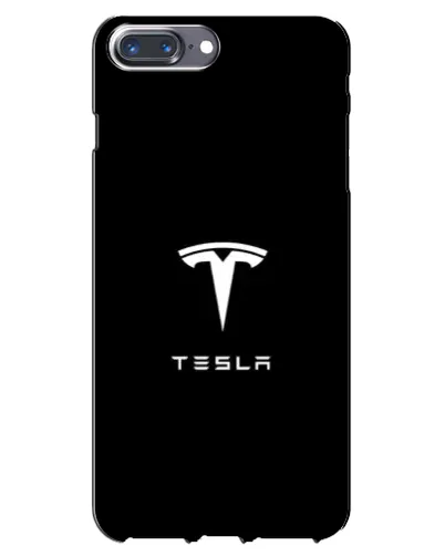 Чохол для iPhone 7 Plus з картинкою «Tesla White Logo»