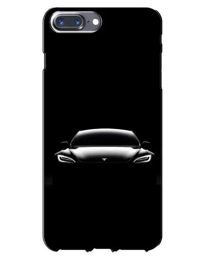 Чохол для iPhone 7 Plus з картинкою «Фари Tesla Night»