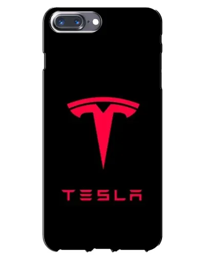 Чохол для iPhone 7 Plus з картинкою «Tesla Red Logo»