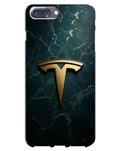 Чохол для iPhone 7 Plus з картинкою «Мармурова Tesla Gold»