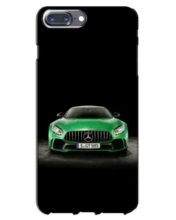 Чохол для iPhone 7 Plus з картинкою «Mercedes — неоновий лого» Чохол для iPhone 7 Plus з картинкою «Mercedes — неоновий лого»