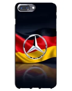 Чохол для iPhone 7 Plus з картинкою «Mercedes — прапор Німеччини» Чохол для iPhone 7 Plus з картинкою «Mercedes — прапор Німеччини»
