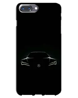 Чохол для iPhone 7 Plus з картинкою «Mercedes — силует авто» Чохол для iPhone 7 Plus з картинкою «Mercedes — силует авто»