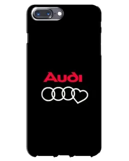 Чохол для iPhone 7 Plus з картинкою «Логотип Audi Heart» Чохол для iPhone 7 Plus з картинкою «Логотип Audi Heart»