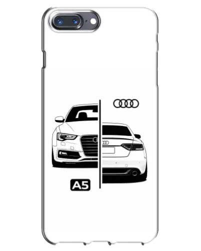 Чохол для iPhone 7 Plus з картинкою «Audi — контрастний дизайн» Чохол для iPhone 7 Plus з картинкою «Audi — контрастний дизайн»