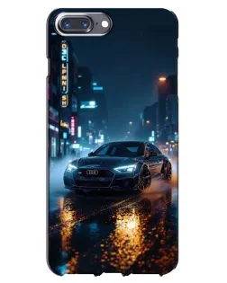 Чохол для iPhone 7 Plus з картинкою «Нічне місто та Audi» Чохол для iPhone 7 Plus з картинкою «Нічне місто та Audi»
