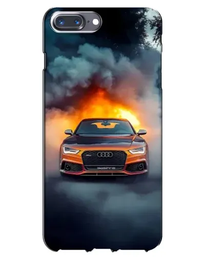 Чохол для iPhone 7 Plus з картинкою «Audi у вогняному диму» Чохол для iPhone 7 Plus з картинкою «Audi у вогняному диму»