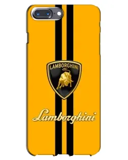 Чехол для iPhone 7 Plus с картинкой «Lamborghini Stripe желтый» Чехол для iPhone 7 Plus с картинкой «Lamborghini Stripe желтый»