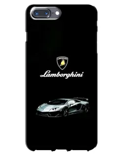 Чехол для iPhone 7 Plus с картинкой «Логотип Lamborghini классика» Чехол для iPhone 7 Plus с картинкой «Логотип Lamborghini классика»