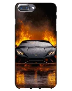 Чехол для iPhone 7 Plus с картинкой «Lamborghini в огне» Чехол для iPhone 7 Plus с картинкой «Lamborghini в огне»