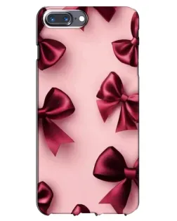 Чохол для iPhone 7 Plus з картинкою «Бордовий атлас»