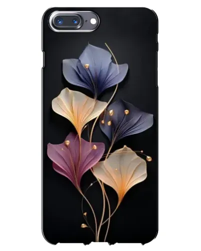 Чохол для iPhone 7 Plus з картинкою «Лілові квіти грації»