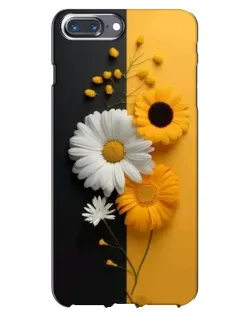 Чохол для iPhone 7 Plus з картинкою «Соняшник та ромашка» Чохол для iPhone 7 Plus з картинкою «Соняшник та ромашка»