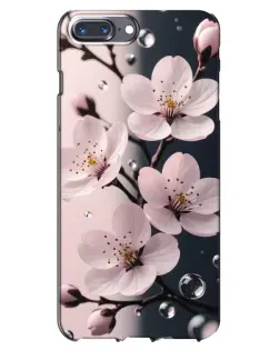 Чохол для iPhone 7 Plus з картинкою «Ніжня сакура та краплі» Чохол для iPhone 7 Plus з картинкою «Ніжня сакура та краплі»