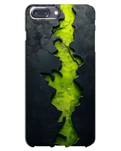 Чехол для iPhone 7 Plus с картинкой «Салатовый разлом скалы» Чехол для iPhone 7 Plus с картинкой «Салатовый разлом скалы»