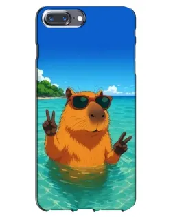Чохол для iPhone 7 Plus з картинкою «Морська капібара» Чохол для iPhone 7 Plus з картинкою «Морська капібара»