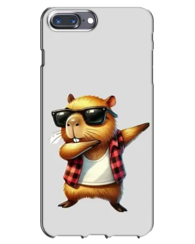 Чохол для iPhone 7 Plus з картинкою «Капібара репер даб» Чохол для iPhone 7 Plus з картинкою «Капібара репер даб»