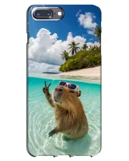 Чохол для iPhone 7 Plus з картинкою «Капібара на морі» Чохол для iPhone 7 Plus з картинкою «Капібара на морі»