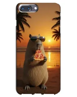 Чохол для iPhone 7 Plus з картинкою «Капібара з піцою» Чохол для iPhone 7 Plus з картинкою «Капібара з піцою»