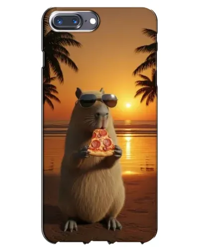 Чохол для iPhone 7 Plus з картинкою «Капібара з піцою» Чохол для iPhone 7 Plus з картинкою «Капібара з піцою»