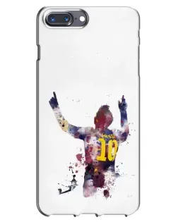 Чехол для iPhone 7 Plus с картинкой «Акварельный Месси Барселона»