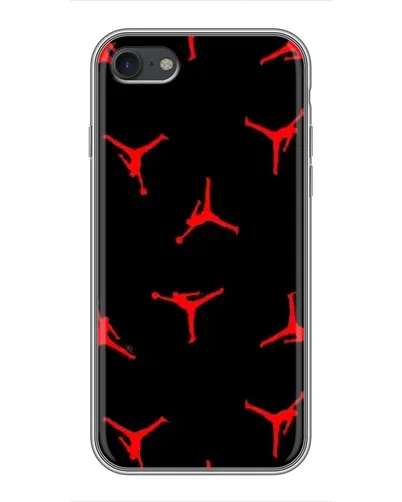 Чехол для iPhone 7 с картинкой «Jordan Red Pattern»