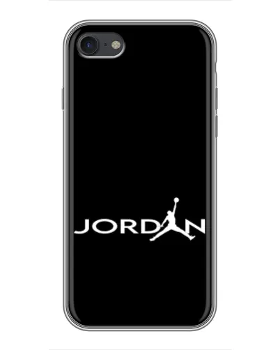 Чехол для iPhone 7 с картинкой «Jordan White Logo»