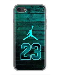 Чехол для iPhone 7 с картинкой «Jordan Cyan 23» Чехол для iPhone 7 с картинкой «Jordan Cyan 23»