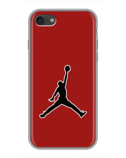 Чехол для iPhone 7 с картинкой «Jordan Red Back»