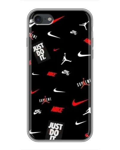 Чехол для iPhone 7 с картинкой «Nike Mix Pattern»