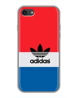 Чехол для iPhone 7 с картинкой «Ретро блоки Adidas»