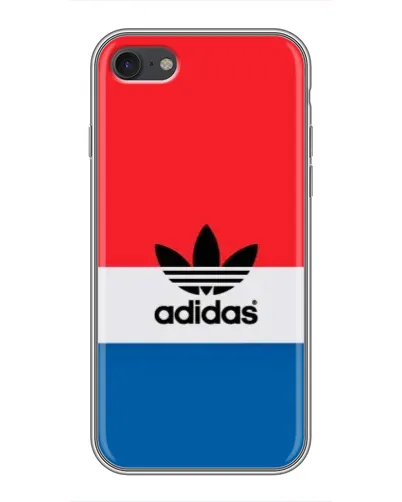 Чехол для iPhone 7 с картинкой «Ретро блоки Adidas»