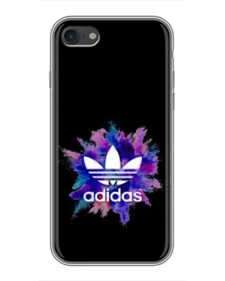 Чехол для iPhone 7 с картинкой «Взрыв красок Adidas»