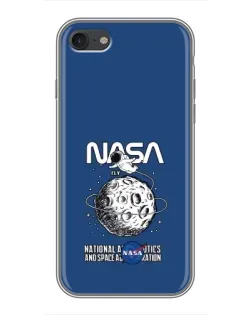 Чехол для iPhone 7 с картинкой «NASA — лунная миссия» Чехол для iPhone 7 с картинкой «NASA — лунная миссия»