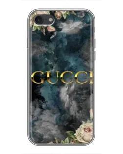 Чохол для iPhone 7 з картинкою «Абстрактні квіти Gucci»