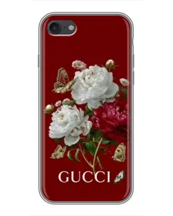 Чохол для iPhone 7 з картинкою «Gucci — сад»