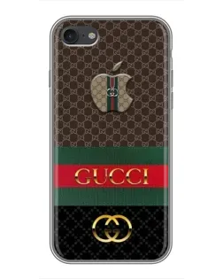Чохол для iPhone 7 з картинкою «Gucci — брендований десерт»