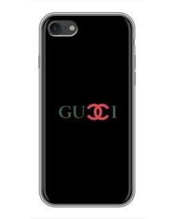 Чохол для iPhone 7 з картинкою «Gucci — червоний градієнт»